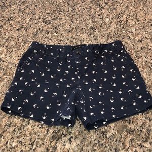 Banana Republic Navy Anchor shorts - Sz 2